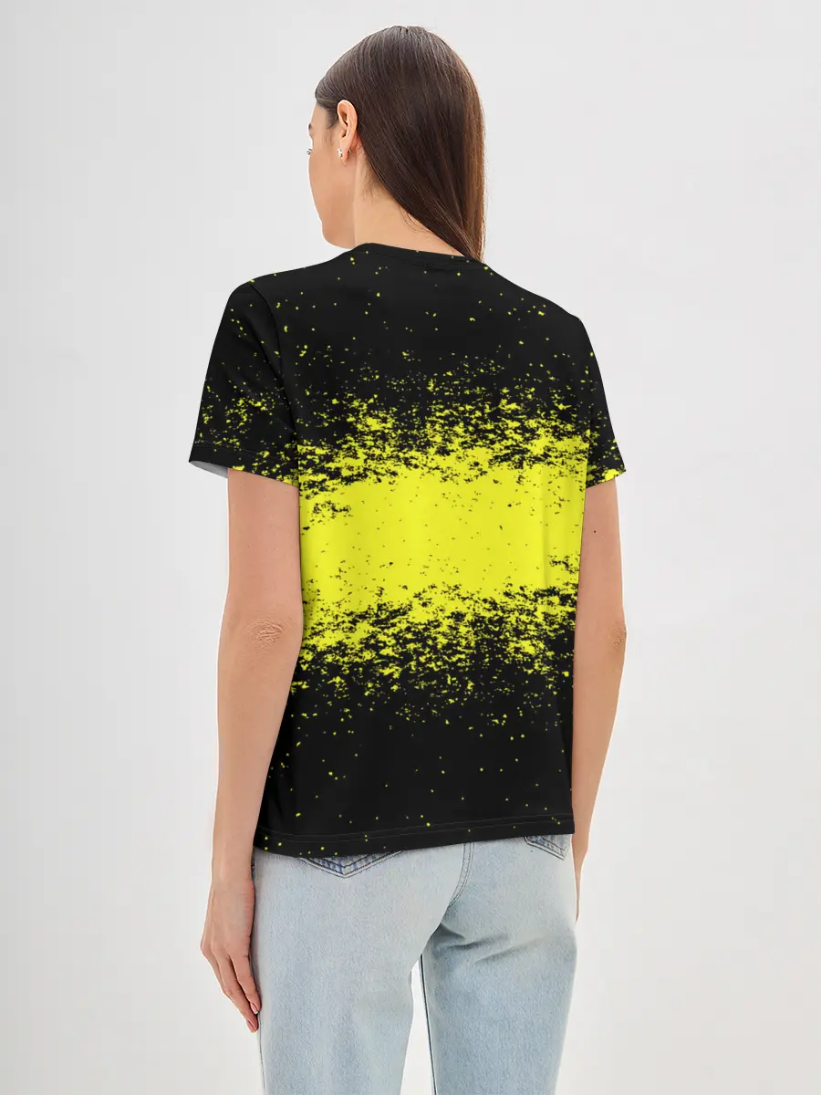 Женская базовая футболка / Neon Abyss