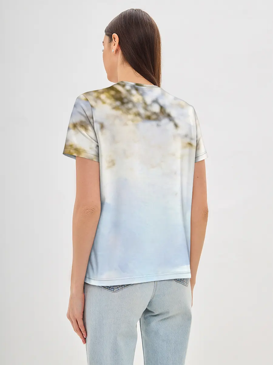 Женская базовая футболка / Я зимой