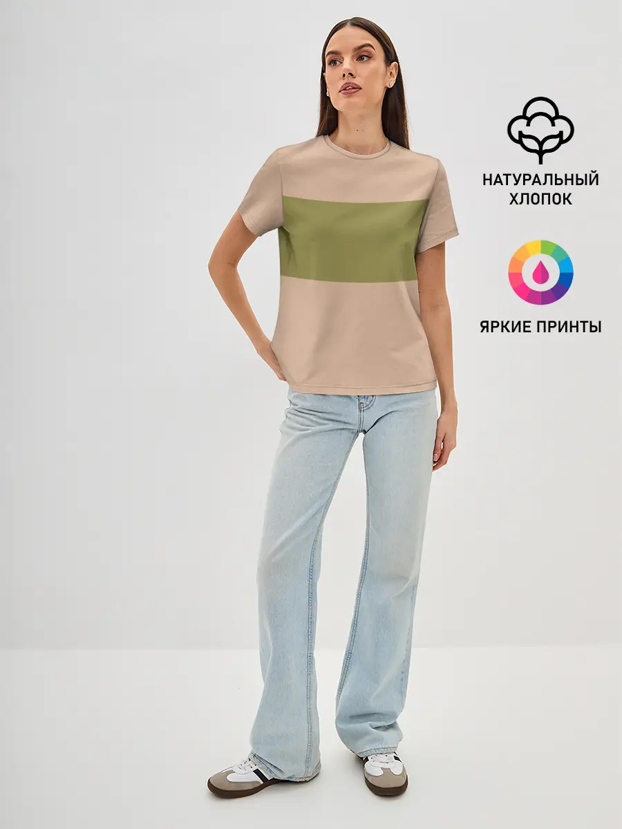 Женская базовая футболка / Свитер Тихиро