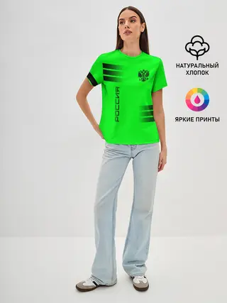 Женская базовая футболка / Россия