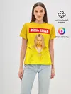 Женская базовая футболка / Billie Eilish