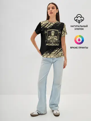 Женская базовая футболка / Mordhau