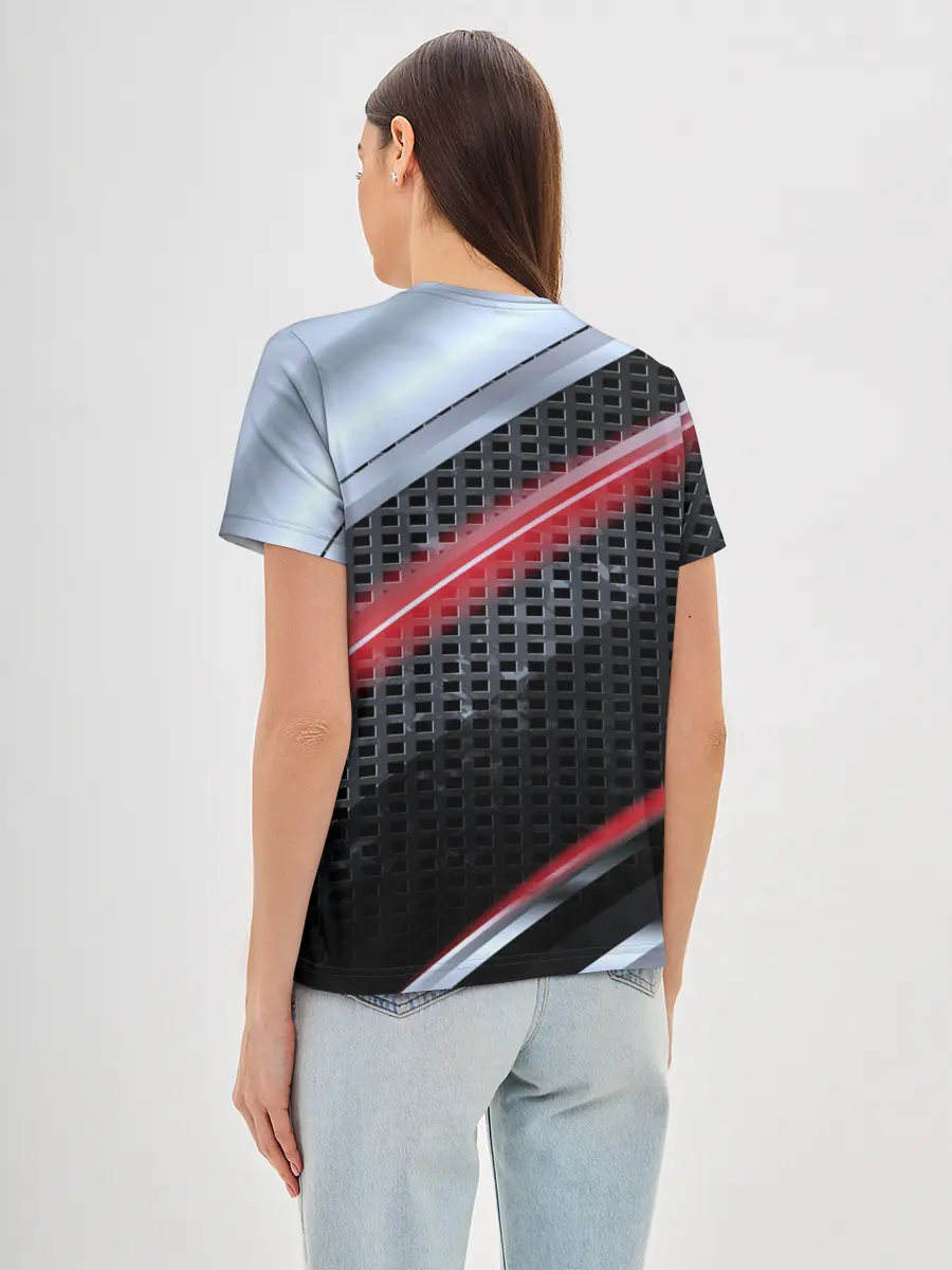 Женская базовая футболка / MERCEDES high speed collection