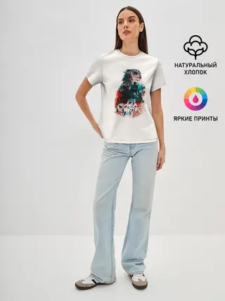 Женская базовая футболка / Twin Peaks