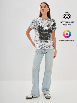 Женская базовая футболка / Kaneki Ken