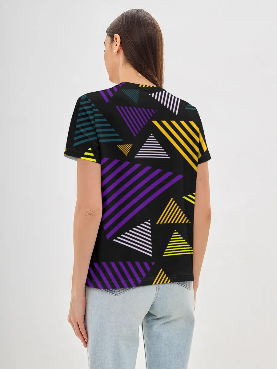 Женская базовая футболка / ГЕОМЕТРИЯ