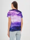 Женская базовая футболка / ФИОЛЕТОВЫЙ РАЙ
