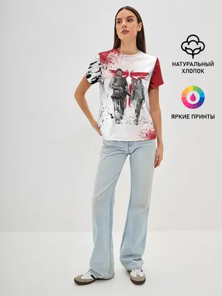 Женская базовая футболка / THE LAST OF US | ОДНИ ИЗ НАС