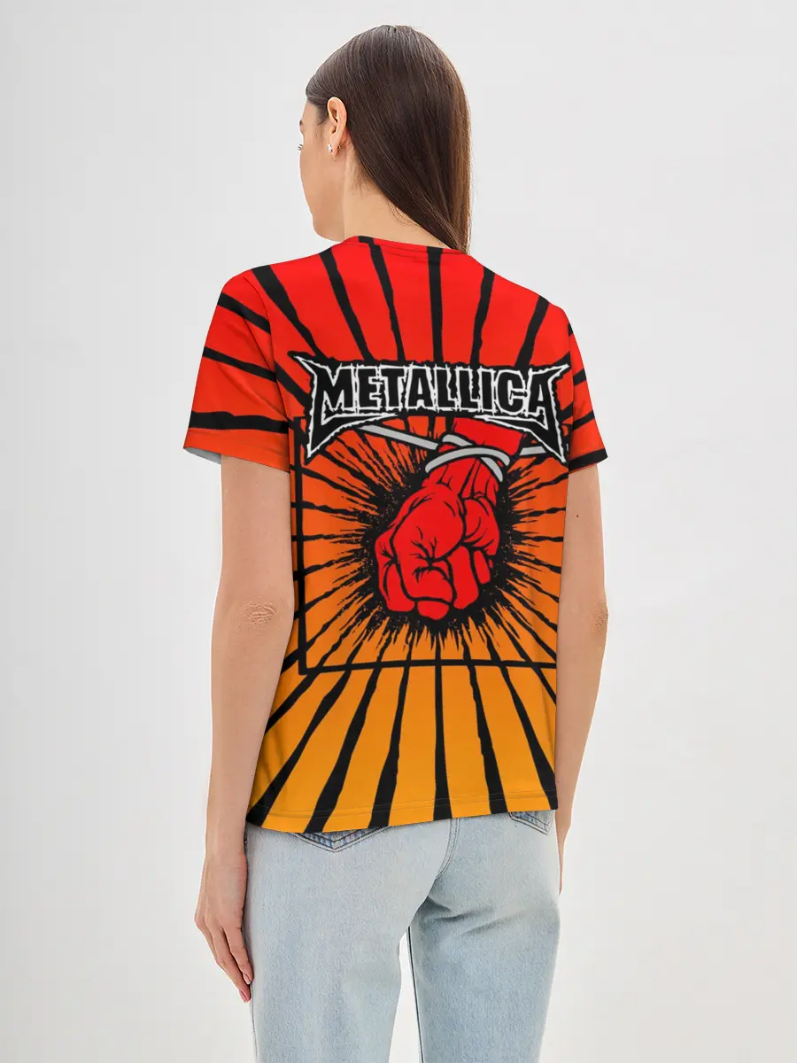 Женская базовая футболка / Metallica