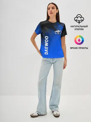 Женская базовая футболка / DAEWOO