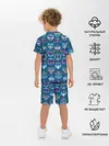 Детская пижама с шортами / Совы