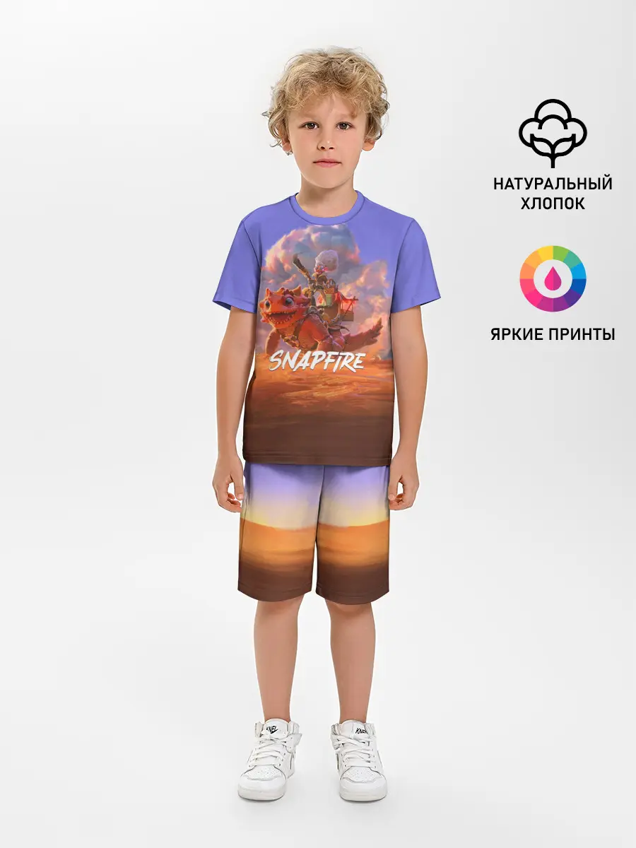 Детская пижама с шортами / Snapfire