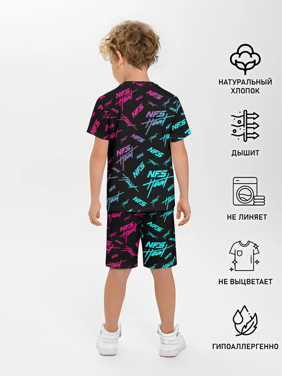 Детская пижама с шортами / NFS: Heat