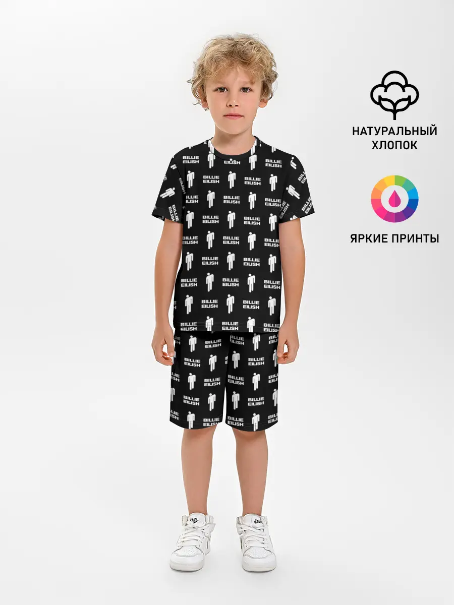 Детская пижама с шортами / Billie Eilish
