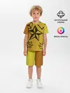 Детская пижама с шортами / звезда