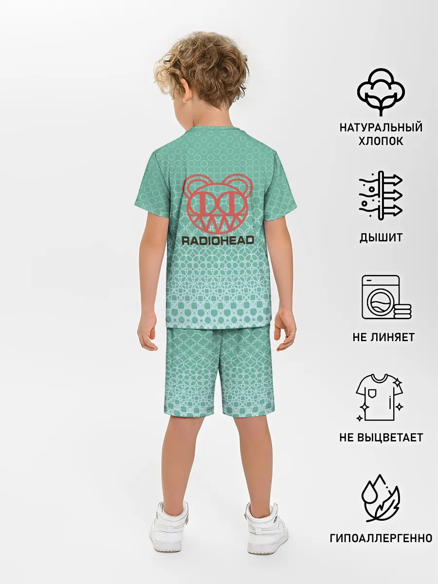 Детская пижама с шортами / Radiohead | Радиохед | Logo