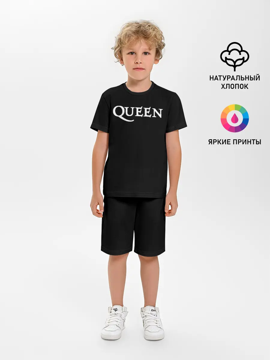 Детская пижама с шортами / QUEEN