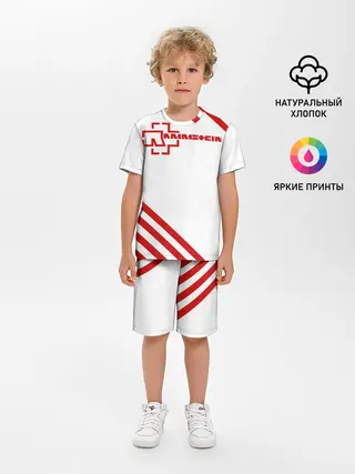 Детская пижама с шортами / Rammstein