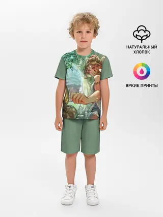 Детская пижама с шортами / Гибли