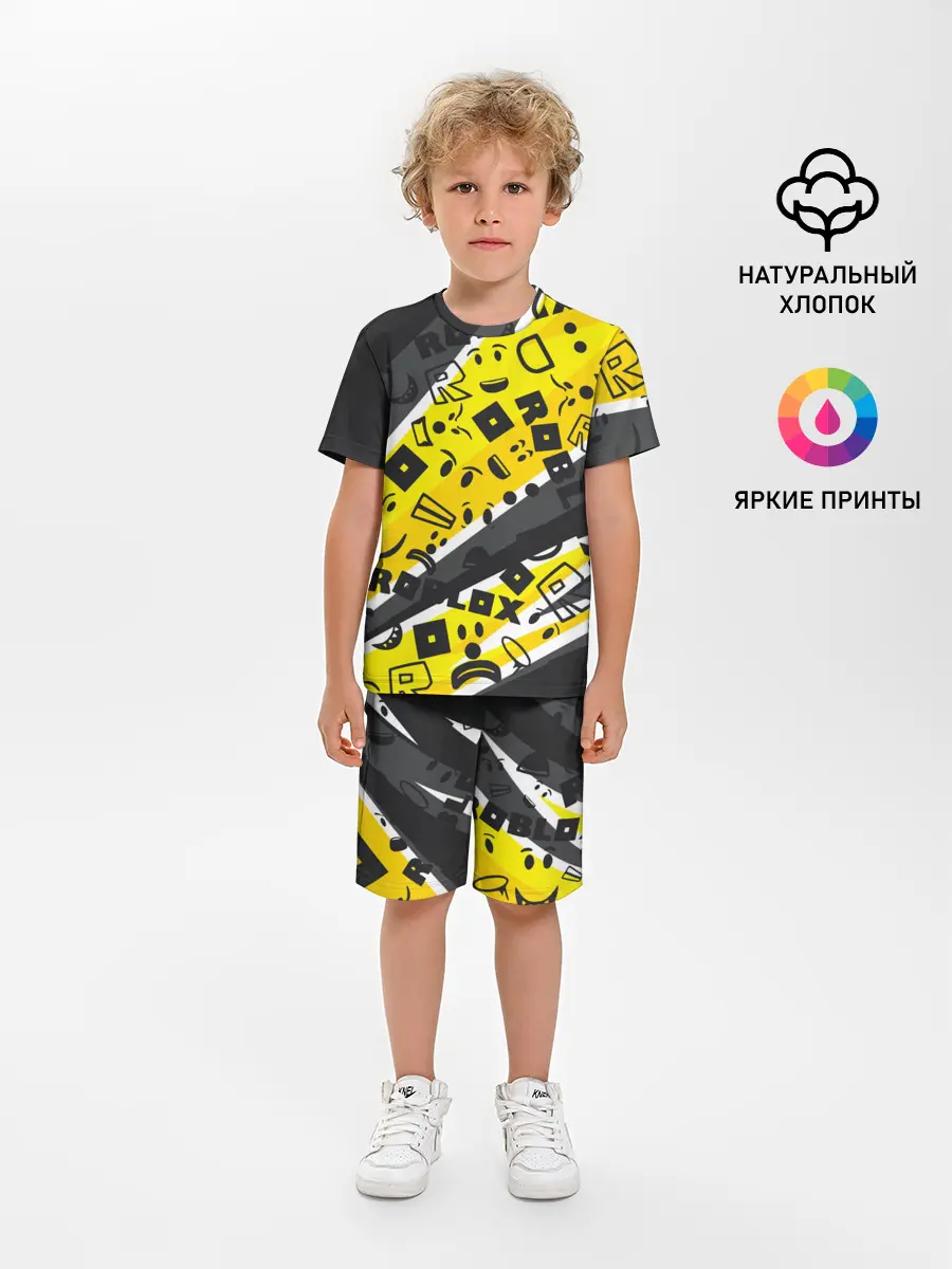 Детская пижама с шортами / Roblox