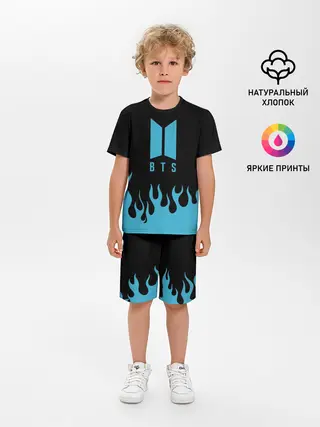 Детская пижама с шортами / BTS