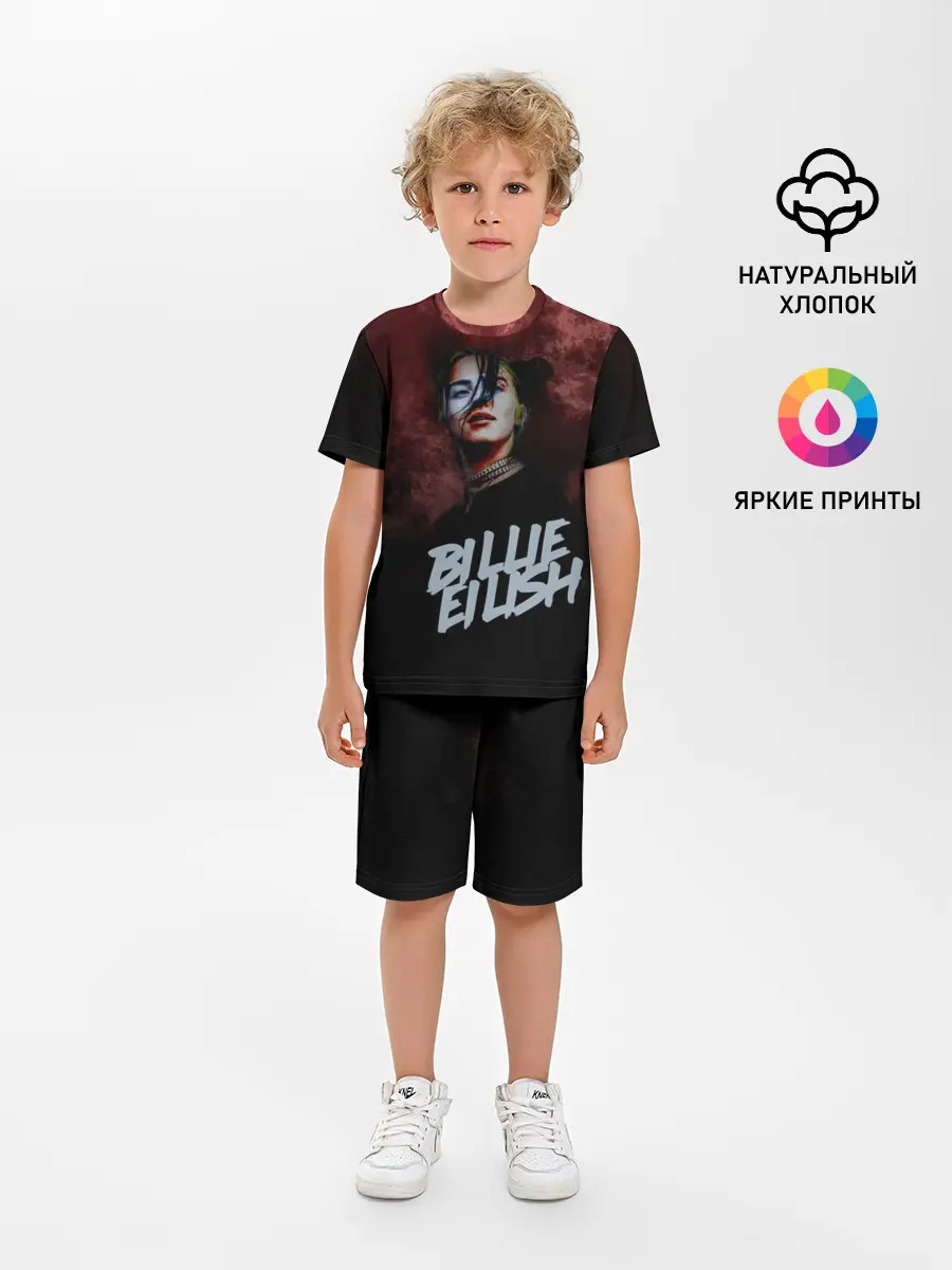 Детская пижама с шортами / Билли Айлиш