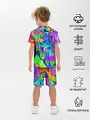 Детская пижама с шортами / НЕОНОВЫЕ КРАСКИ