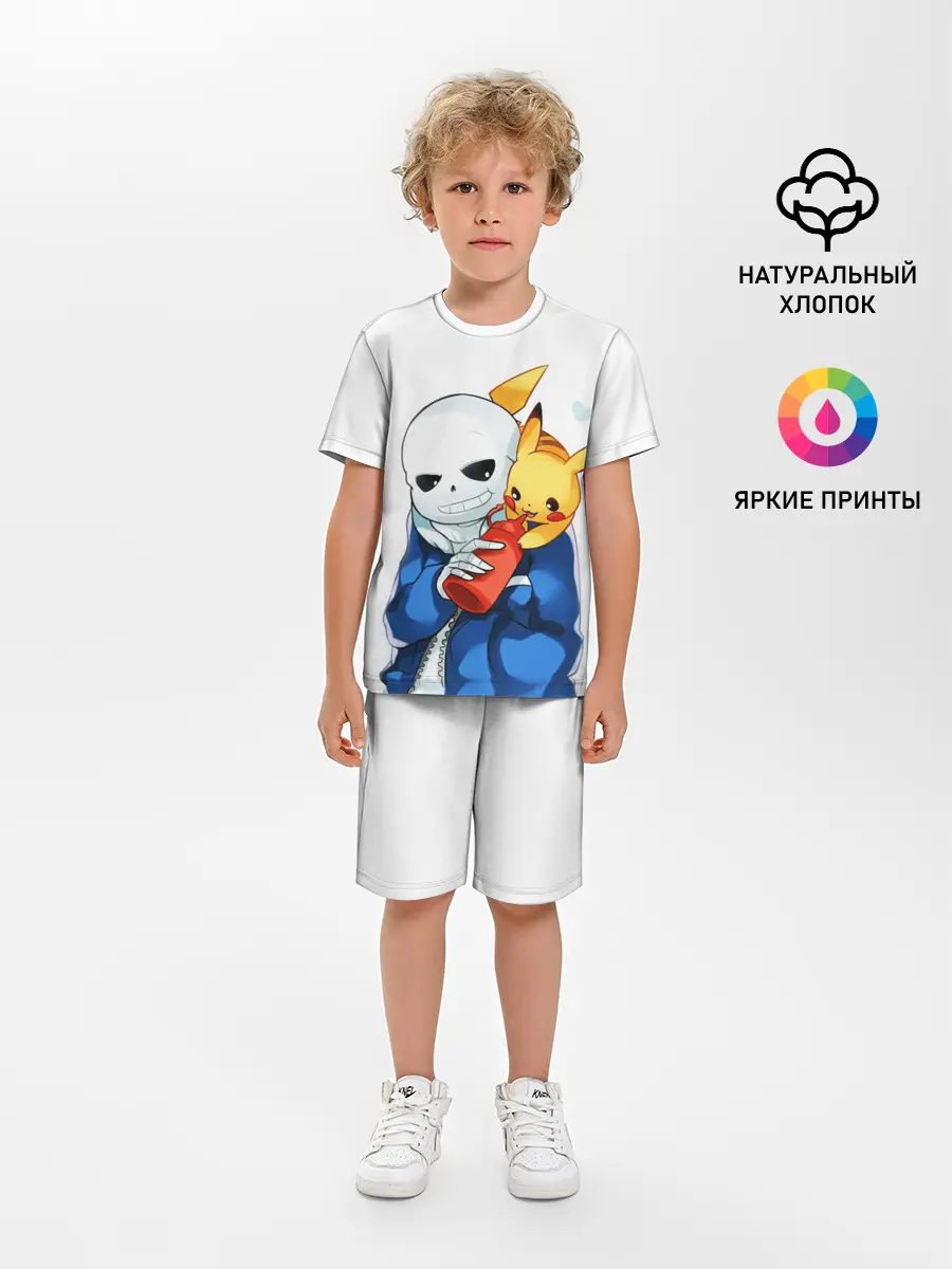 Детская пижама с шортами / UNDERTALE