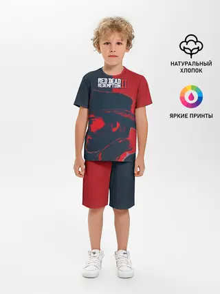 Детская пижама с шортами / RDR2 | Артур