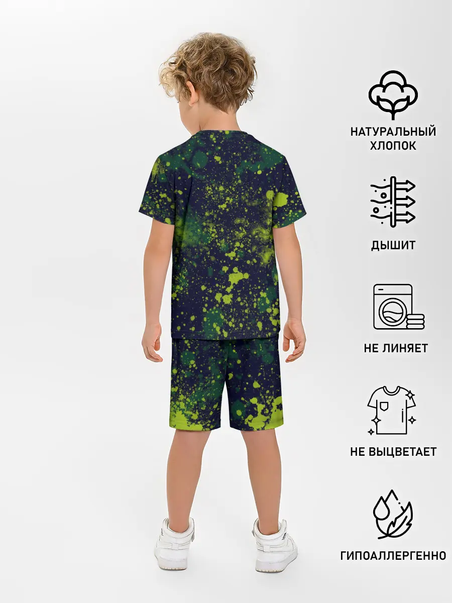 Детская пижама с шортами / Camouflage