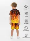 Детская пижама с шортами / FIRE PUMPKIN