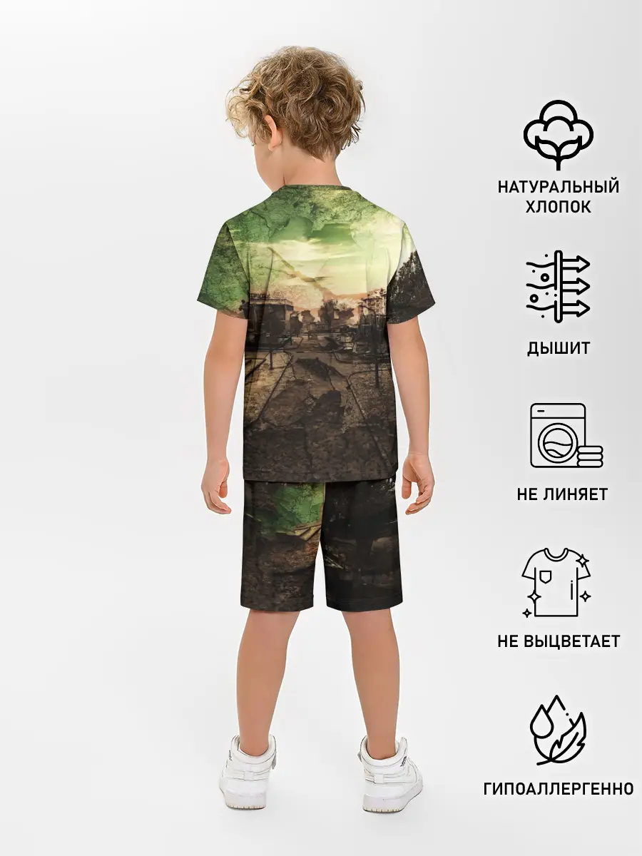 Детская пижама с шортами / STALKER