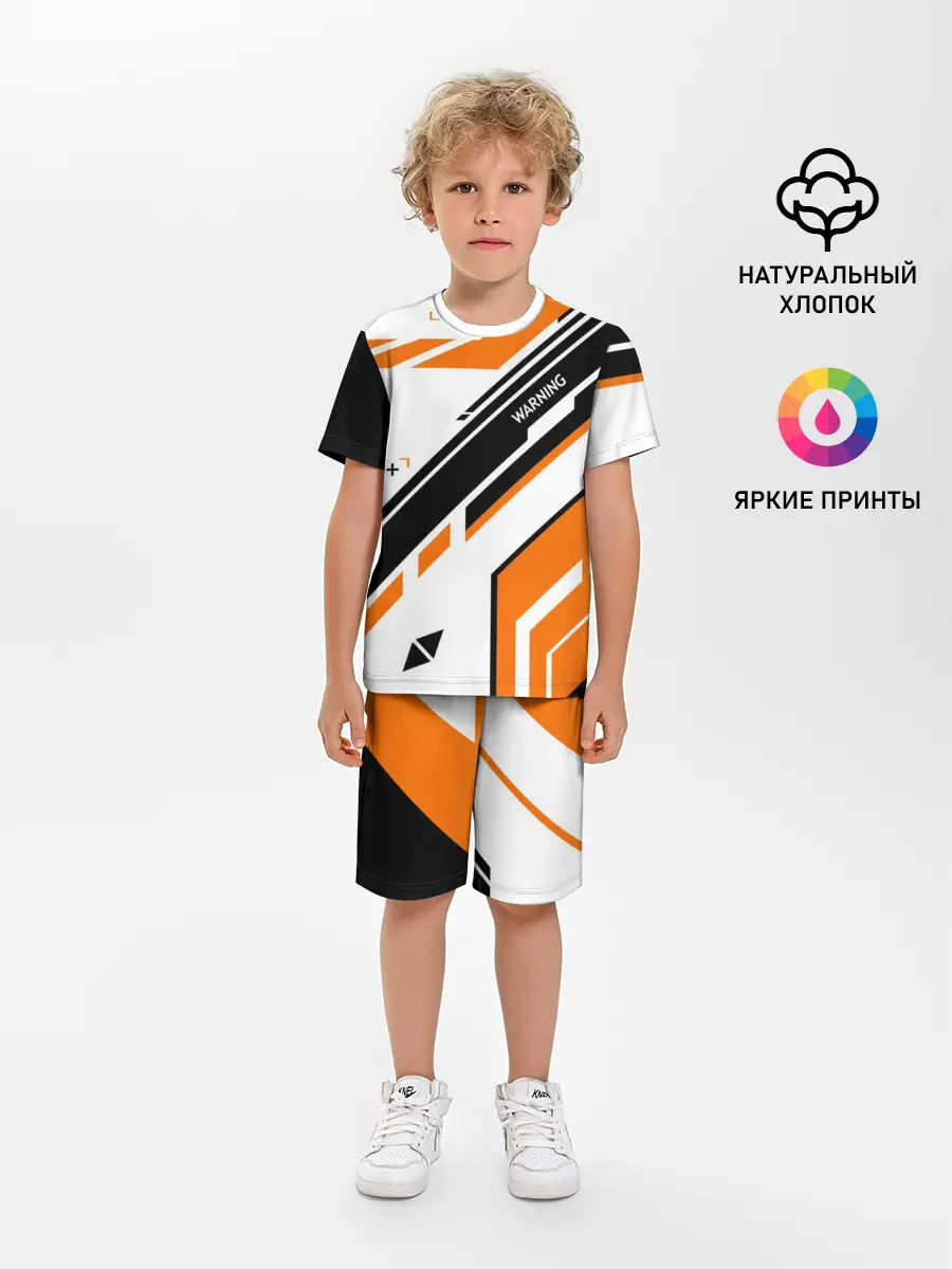 Детская пижама с шортами / cs:go - Asiimov P90 Style