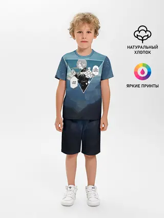 Детская пижама с шортами / Магическая Битва | Реплика Кугисаки Нобара