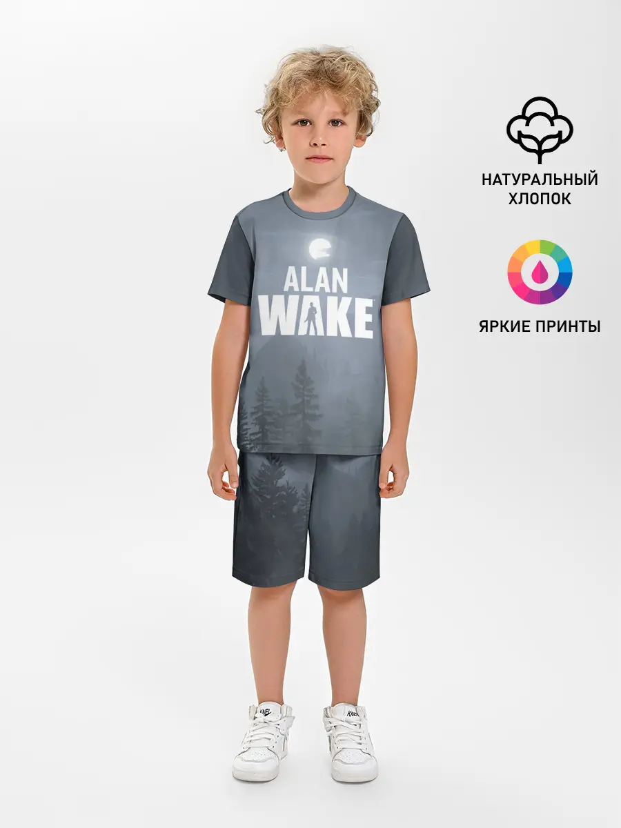 Детская пижама с шортами / Алан Уэйк: Полнолуние