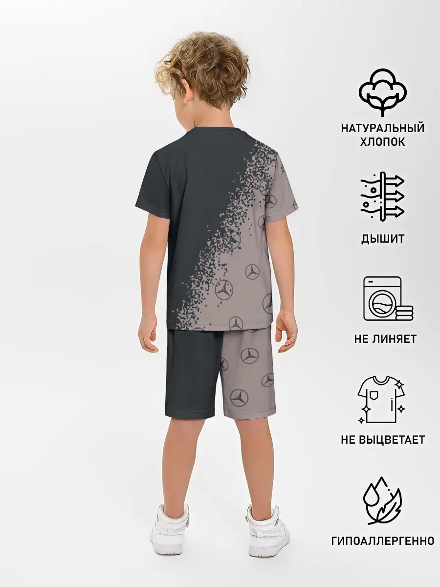 Детская пижама с шортами / MERCEDES / МЕРСЕДЕС