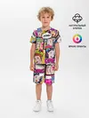 Детская пижама с шортами / POP ART
