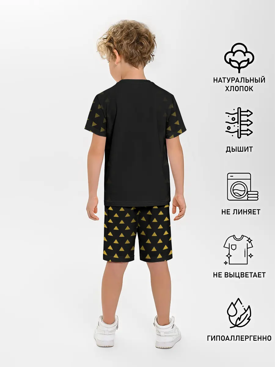 Детская пижама с шортами / ZENITSU Kimetsu no Yaiba