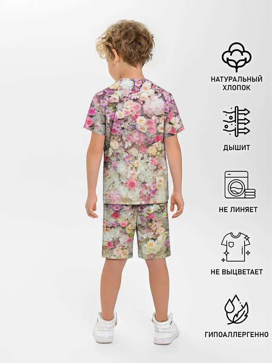 Детская пижама с шортами / ВЕСЕННИЕ НАСТРОЕНИЕ | SPRING MOOD
