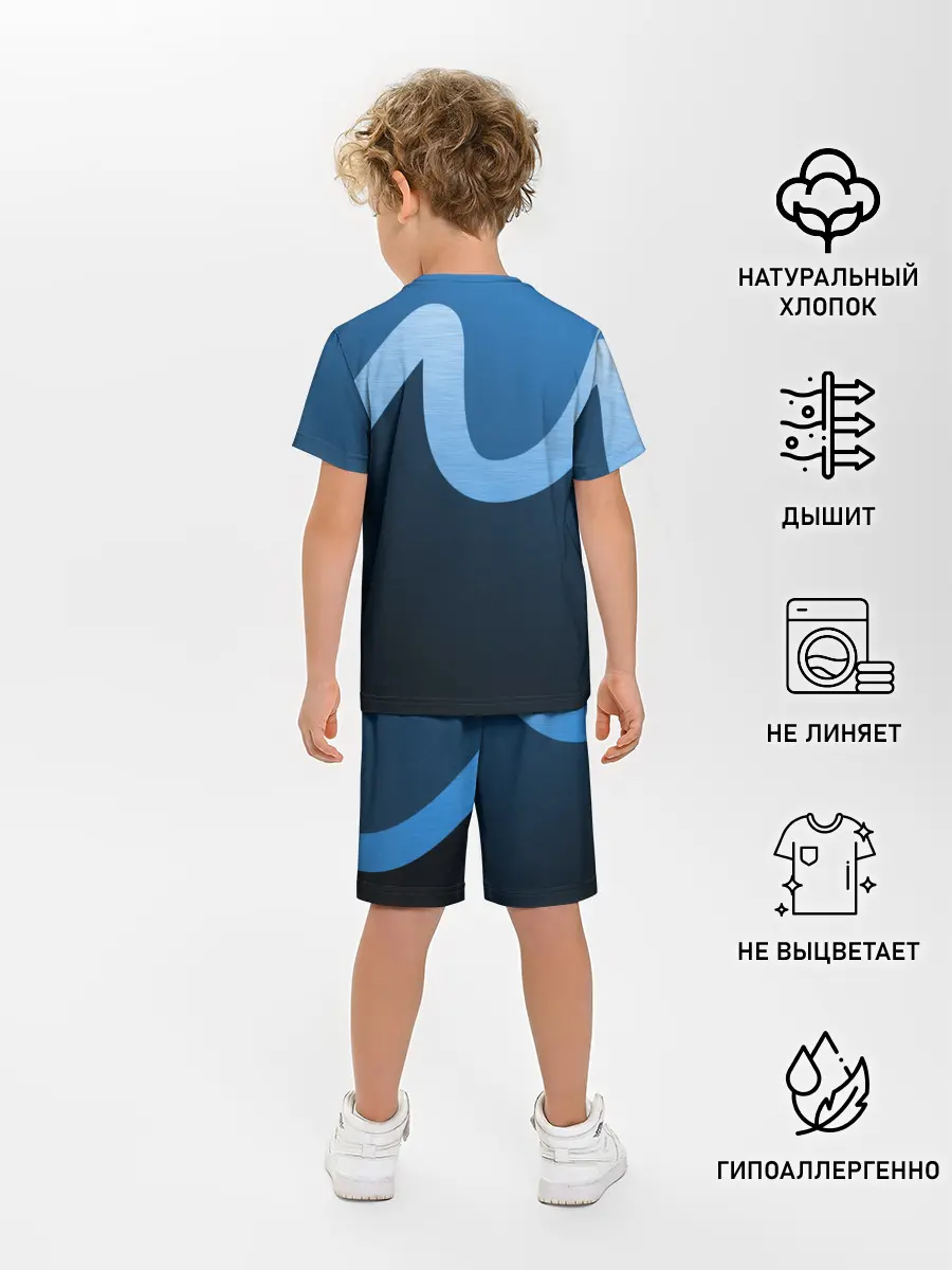 Детская пижама с шортами / WAVE