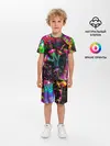 Детская пижама с шортами / ПСИХОДЕЛИКА