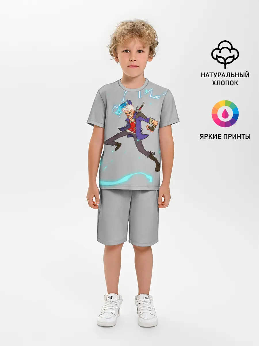 Детская пижама с шортами / Арт Неро