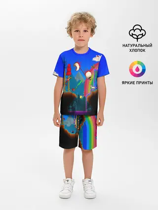 Детская пижама с шортами / TERRARIA GAME