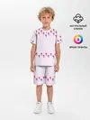 Детская пижама с шортами / розовые цветы | pink flowers