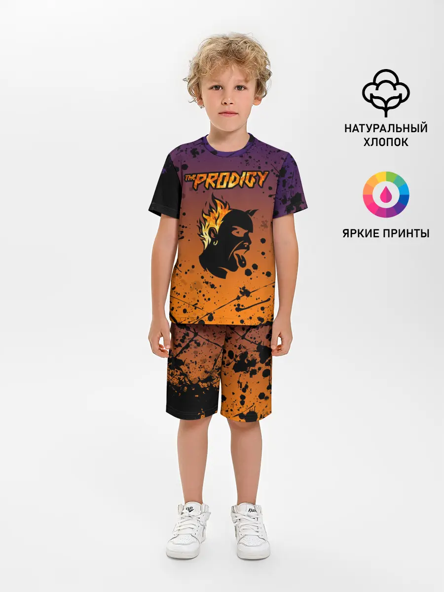 Детская пижама с шортами / THE PRODIGY | ПРОДИДЖИ