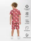 Детская пижама с шортами / Дед Мороз