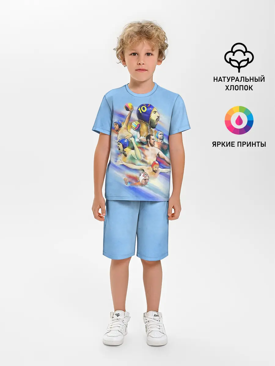Детская пижама с шортами / Water polo players