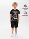 Детская пижама с шортами / Goblin Slayer black background