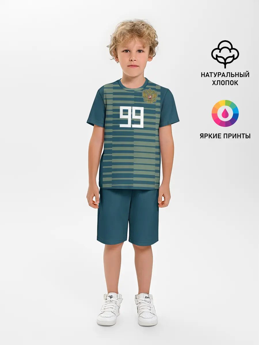 Детская пижама с шортами / Лунёв ЧМ 2018