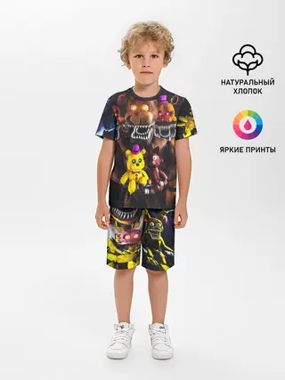 Детская пижама с шортами / FIVE NIGHTS AT FREDDYS